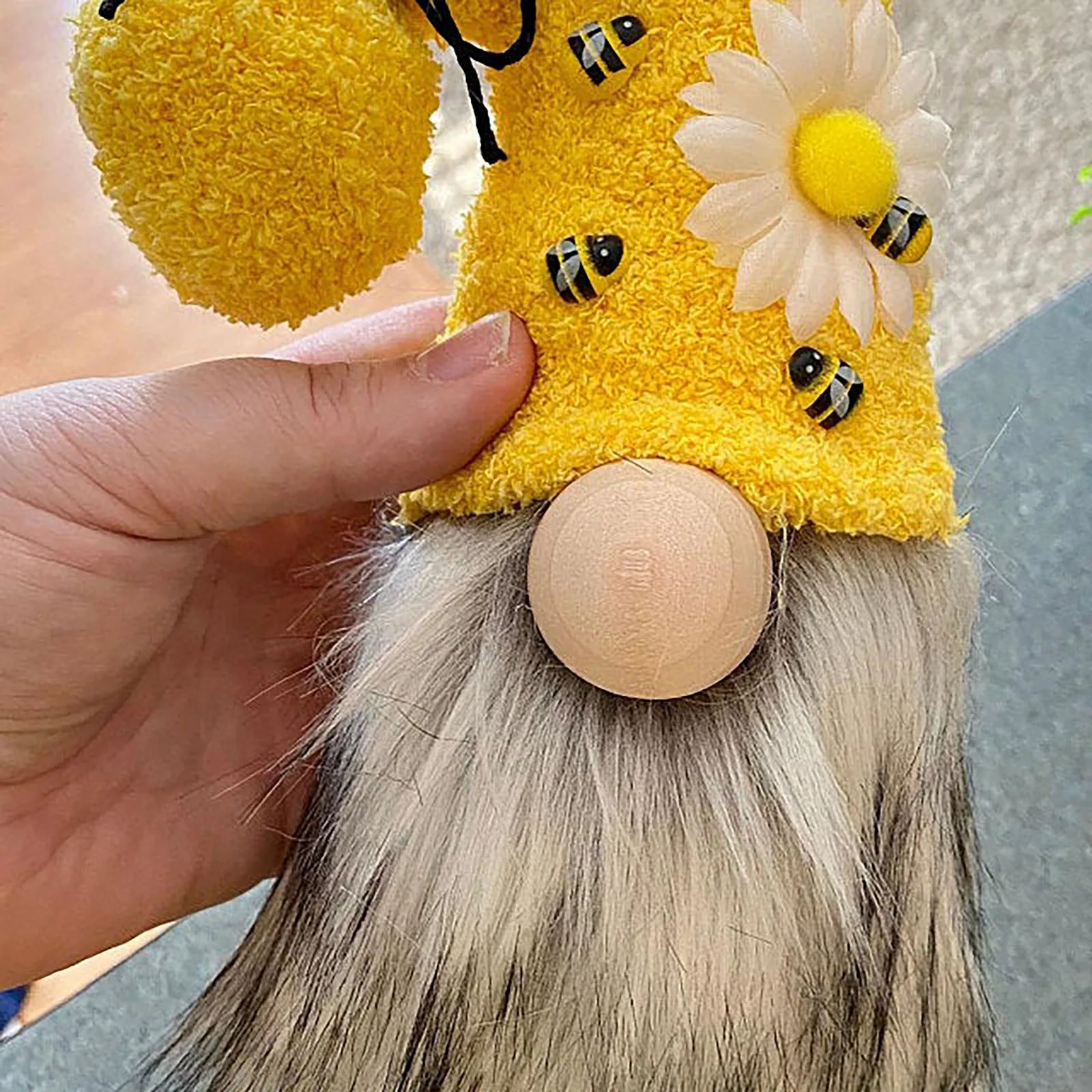 Nordic &quotшмель&quot &quotв полоску гном лимон Безликий куклы елка с орнаментом кукла