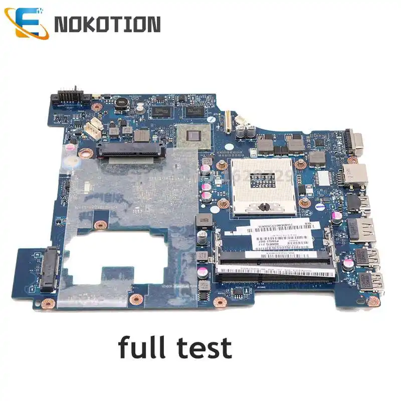 

NOKOTION IWG2 LA-6753P для Lenovo Ideapad G570 Материнская плата ноутбука HM65 DDR3 HD6370 512M