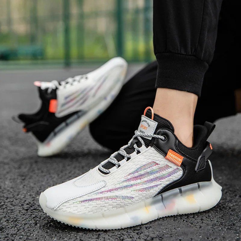 

Мужская обувь, новинка 2021, мужская обувь, дышащая женская обувь, сетчатые кроссовки, беговые кроссовки с мягкой подошвой