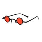 Солнцезащитные очки в винтажном готическом стиле, новинка 2020, классические маленькие круглые брендовые дизайнерские солнцезащитные очки в стиле стимпанк, солнцезащитные очки