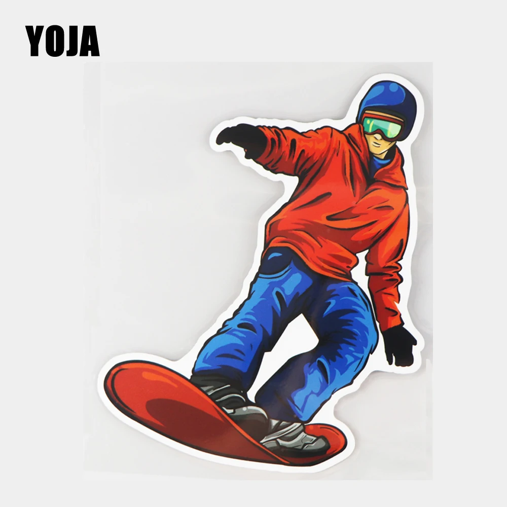 

YOJA 13,8 × 17,2 см крутой скейтборд для мальчиков, декоративная наклейка для автомобиля, оригинальная деталь