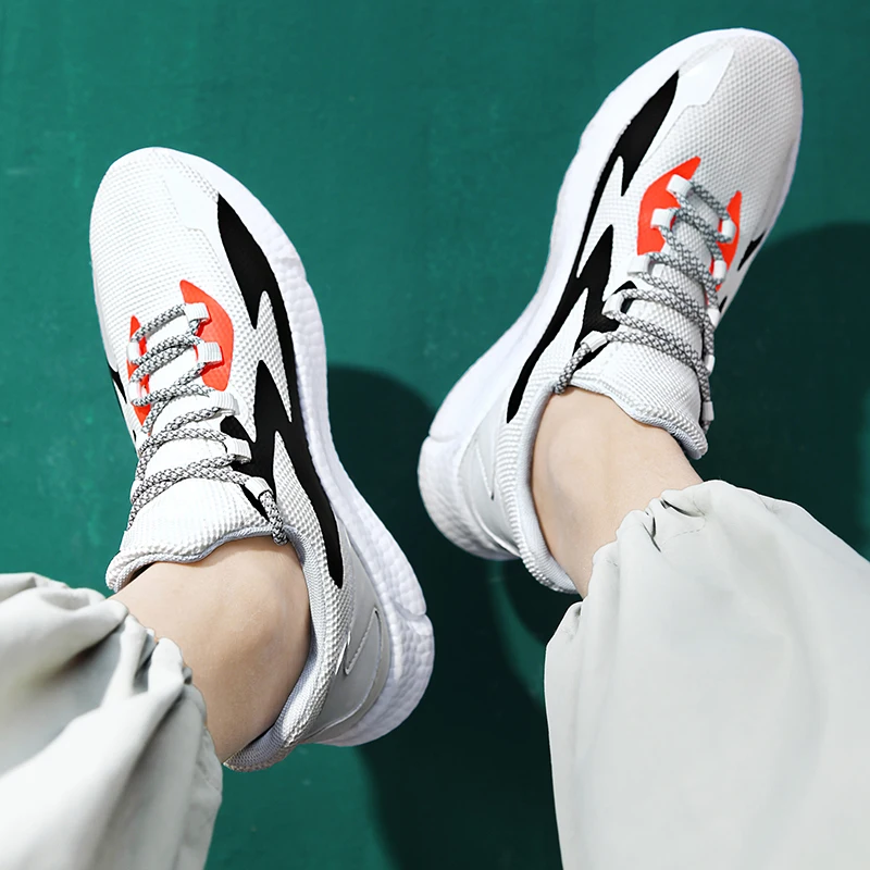 

Lightweight Running Shoes Men High Quality Breathable Sport Shoes Air Mesh Outdoor Jogging Athletic Sneakers Tennis Footwear