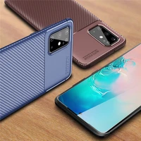 for samsung galaxy s20 plus case for samsung s20 plus bumper soft carbon fiber cover for samsung galaxy s20 plus phone case
