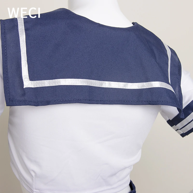 Сексуальный Школьный костюм WECI эротический для японской школьницы униформа