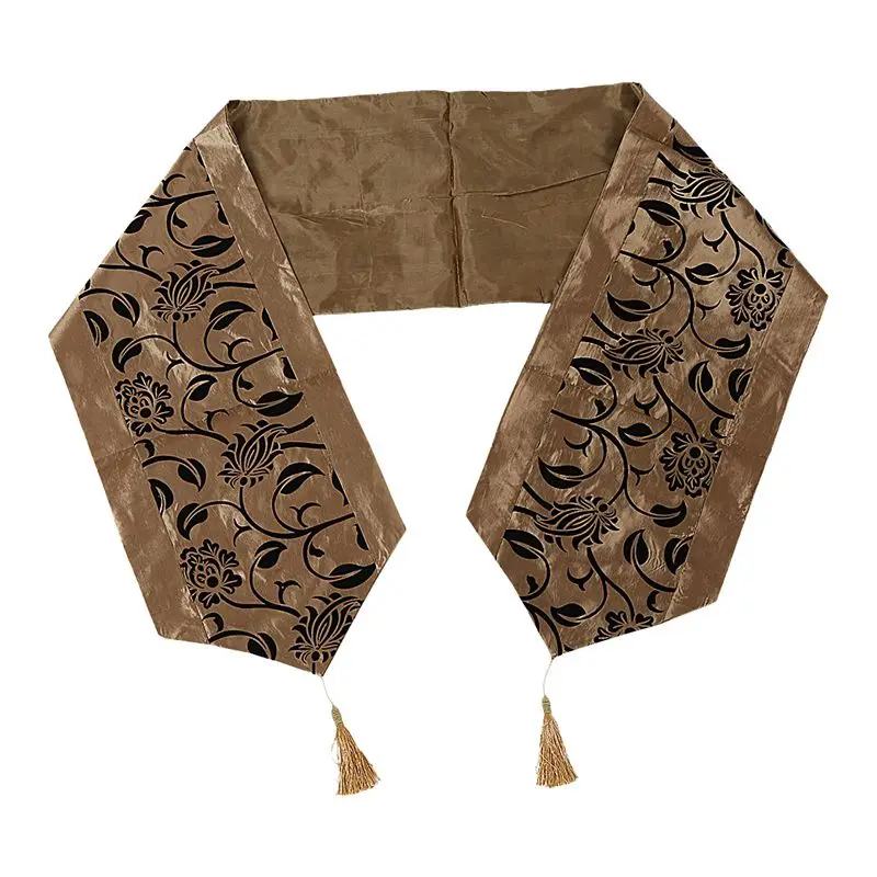 

Fashion Accessories Flower Tablecloth Table Runner Tables Cloth Wedding Kitchen Utensils Christmas Xmas Home Decor Party Supplie