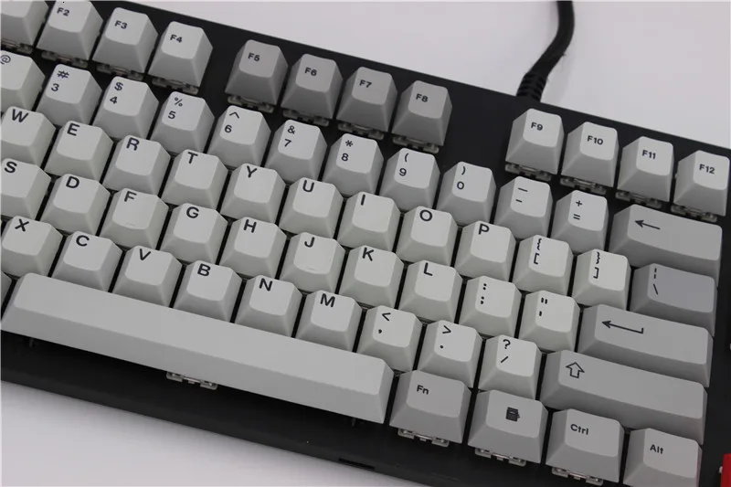 Мини-клавиатура Dye Sub Keycaps гранитный цвет для механической клавиатуры Вишневый японский корень черный шрифт Pbt Keycap Teclado