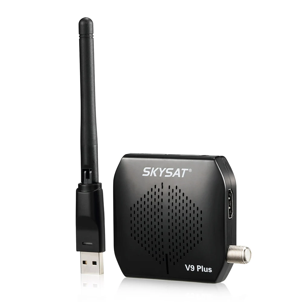 2020 Новый цифровой спутниковый ресивер SKYSAT V9 Plus поддержка CS Powervu Biss Испания Польша