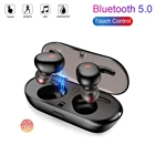 Беспроводные наушники Y30 TWS с Bluetooth, Спортивная гарнитура с сенсорным управлением, водонепроницаемые музыкальные наушники с микрофоном, работают на всех смартфонах