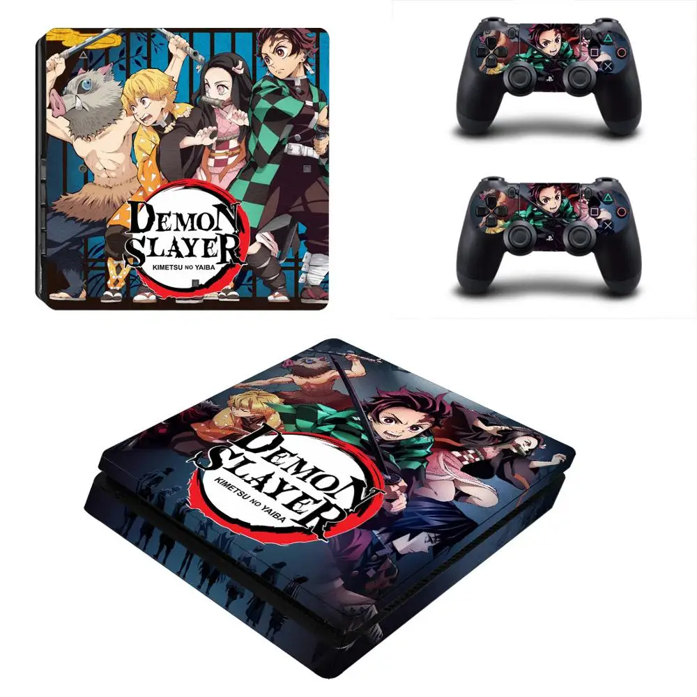 Наклейка на консоль и контроллер для PlayStation 4 PS4 Slim Play Station |