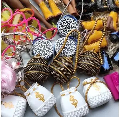 Коллекция модные аксессуары для кукол старшей сестры сумки обувь очки одежда