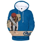 Толстовка с капюшоном Gaara Akatsuki Sasuke Kakashi, Детская толстовка 3D для мужчин и женщин, повседневный свитшот в стиле хип-хоп, пуловер унисекс, одежда в стиле Харадзюку