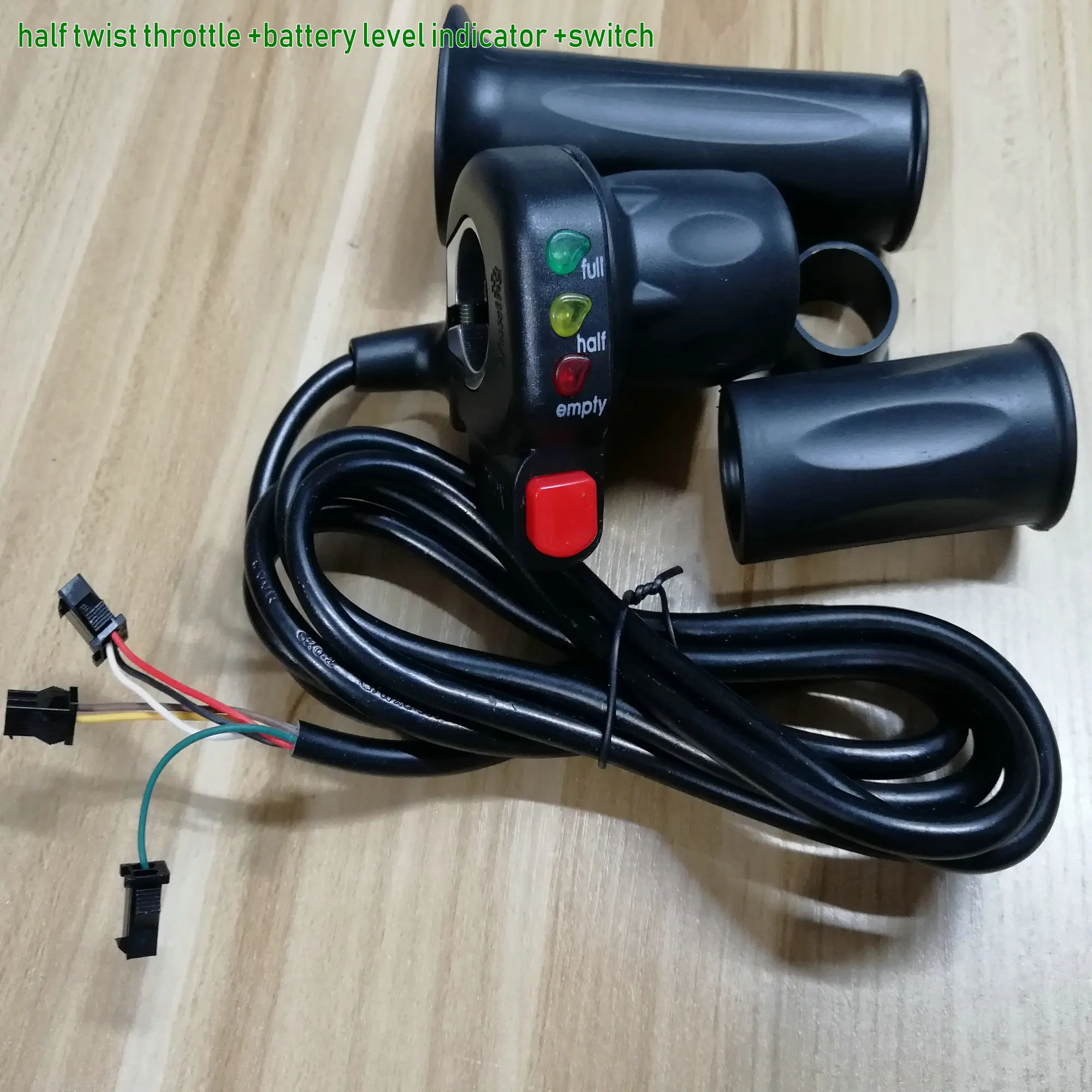 Полтвист дроссельная заслонка + Батарея уровень индикаторы 24v36v48v переключатель