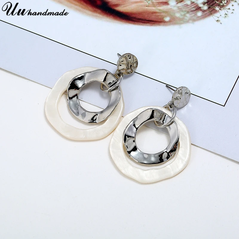 2021 2022 г. новый дизайн посеребренные серьги из нержавеющей стали для женщин |