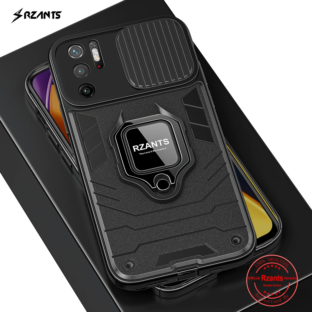 Чехол Rzants для защиты камеры от скольжения Xiaomi POCO M3 PRO чехол с нажимным объективом