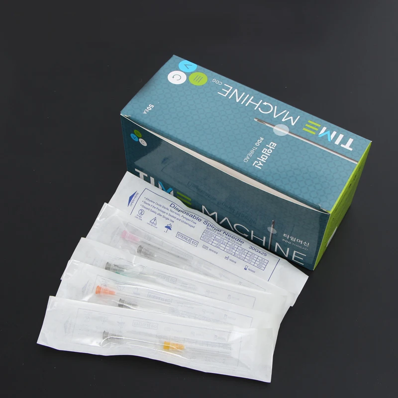 Blunt Tip Cannula Disposable Syringe Needle 18G 21G 22G 23G 25G 27G 30G For Uric Acid Facial Nose Filler Injection ,2pcs/pack*10