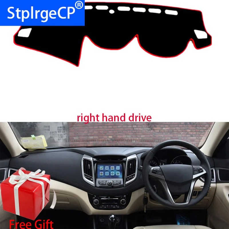 

Car Dashboard Cover Mat for changan EADO 2016-2017 Right Hand Drive Dashmat Pad Dash Mat Covers Dashboard Accessories