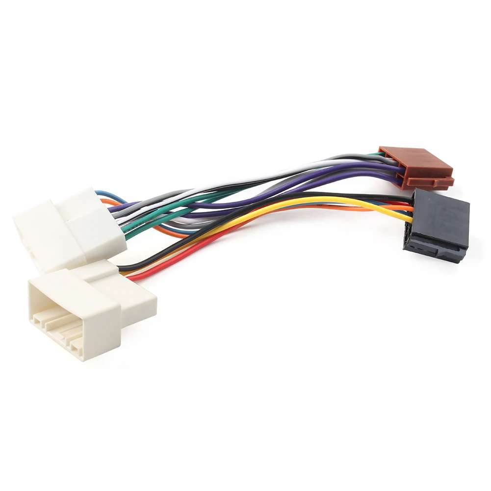 Автомобильный жгут проводов ISO стерео радио разъем адаптер для ткацкого станка