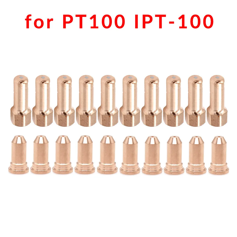 

1.4mm Electrode 20pcs Set For PT100 IPT-100 Cutting Torch Plasma Durable