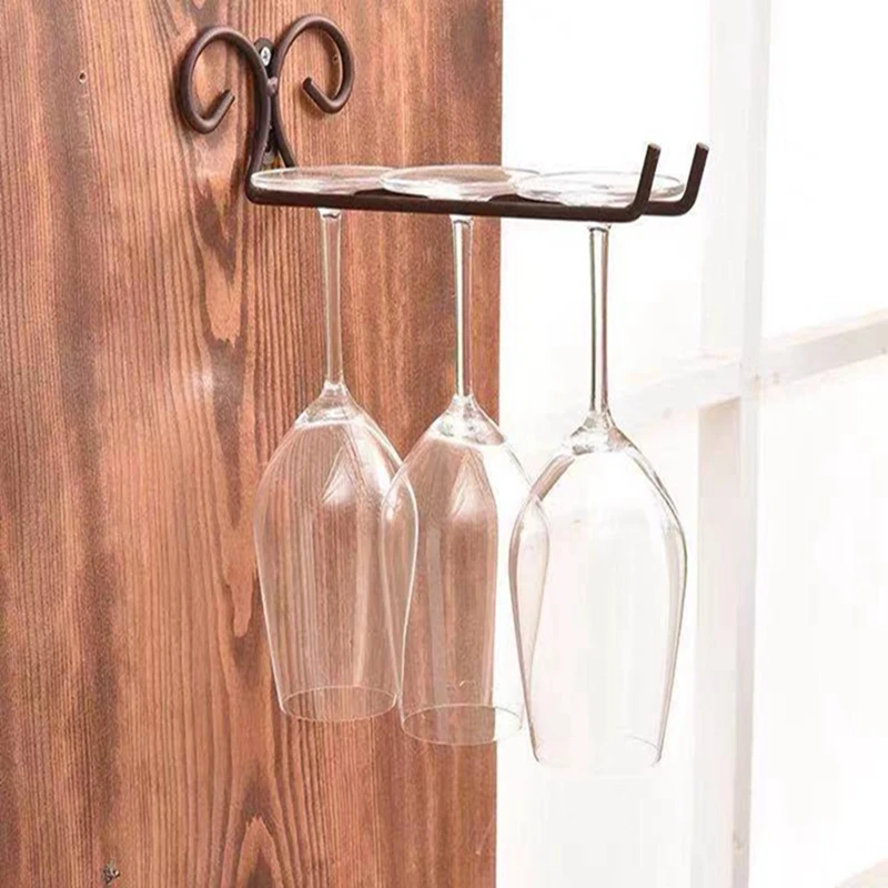 

Upside-down Red Wine Glass Holder for Household Red Wine Glass Storage Magic Ware Creative Red Wine Rack Display Cabinet