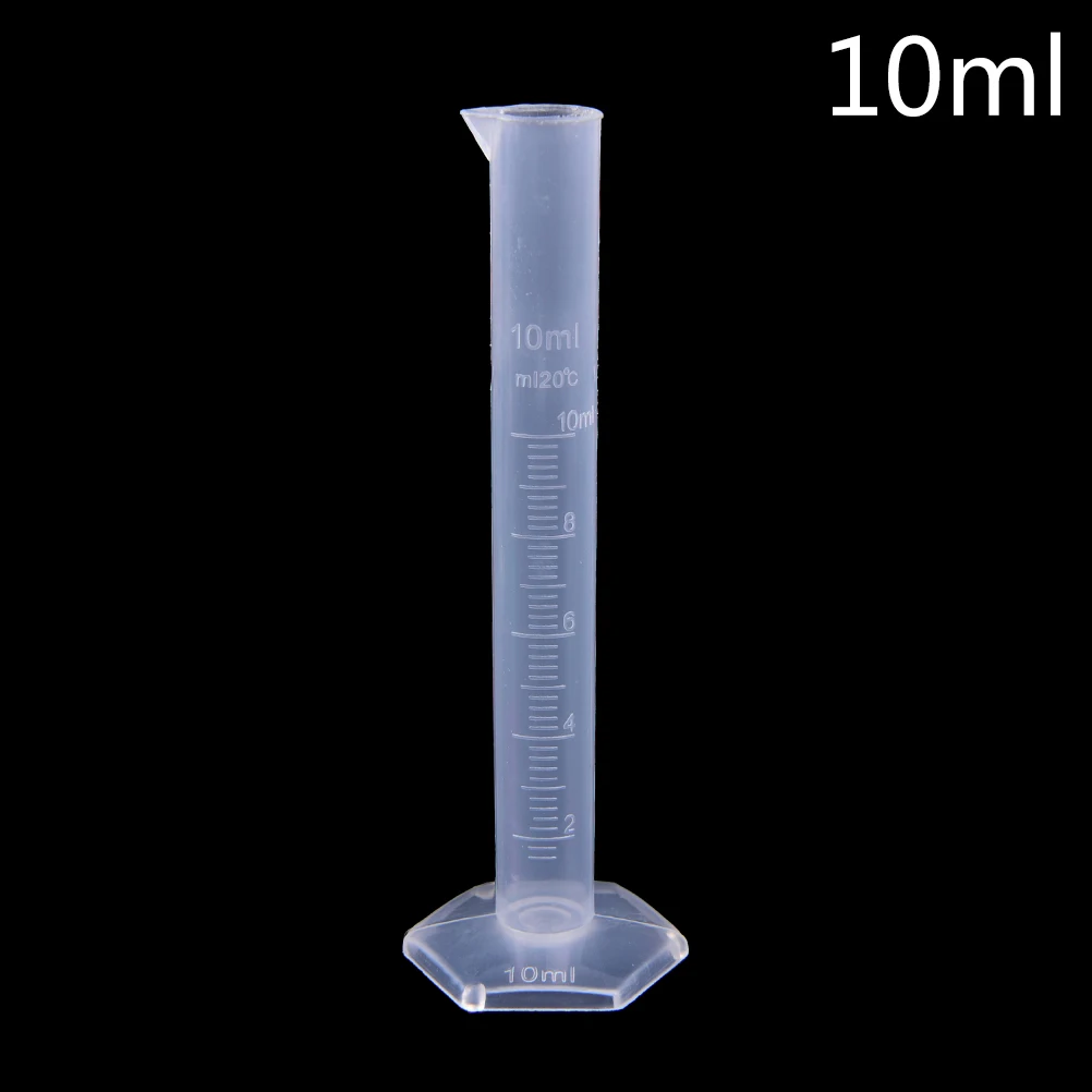 

Пластиковый мерный цилиндр 10 мл, Градуированный инструмент, химическая лаборатория цилиндрические инструменты, школьные лабораторные при...