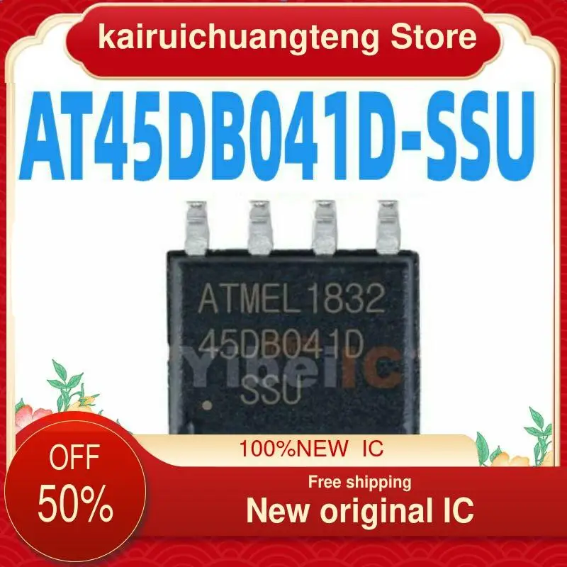 

10-200 шт. AT45DB041D-SSU SOP8 новый оригинальный IC