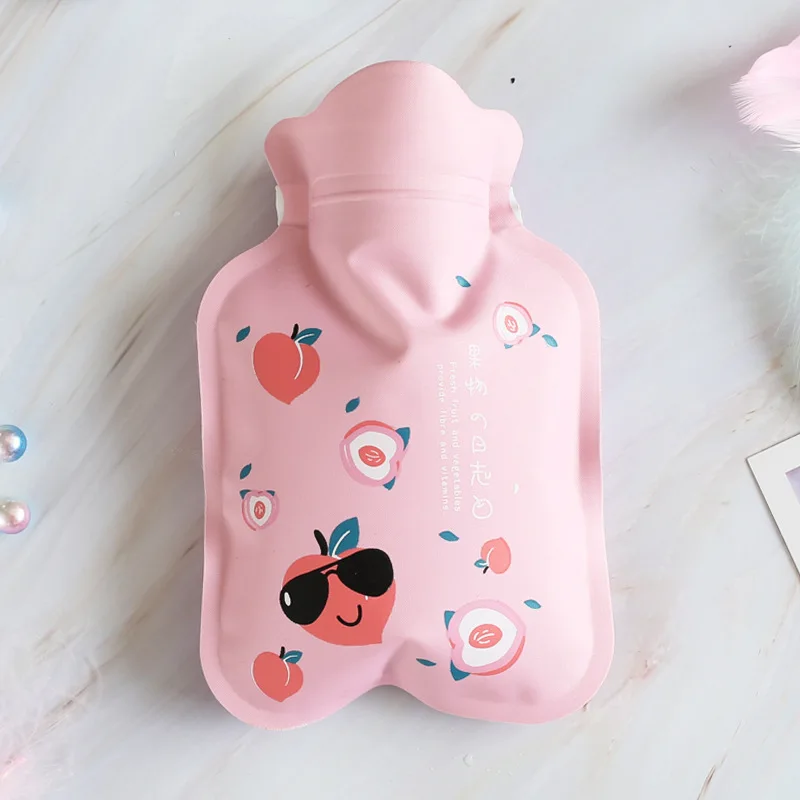 Мультяшная ручная Теплая бутылка для воды Милая мини-бутылка горячей маленькая