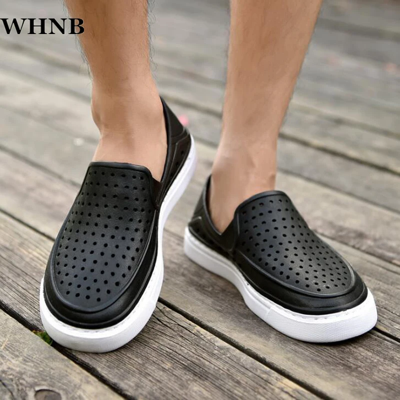 

WHNB New 2020 men sandals high quality summer shoes breathable men shoes fashion men beach sandal