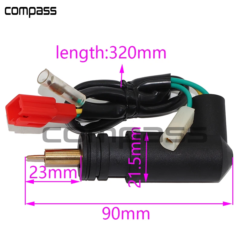 PD30J Carburetor Electric Choke Enrichment Valve for ATV Buggy Scooter with CF250 CH250 GY6250 250cc Engine | Автомобили и