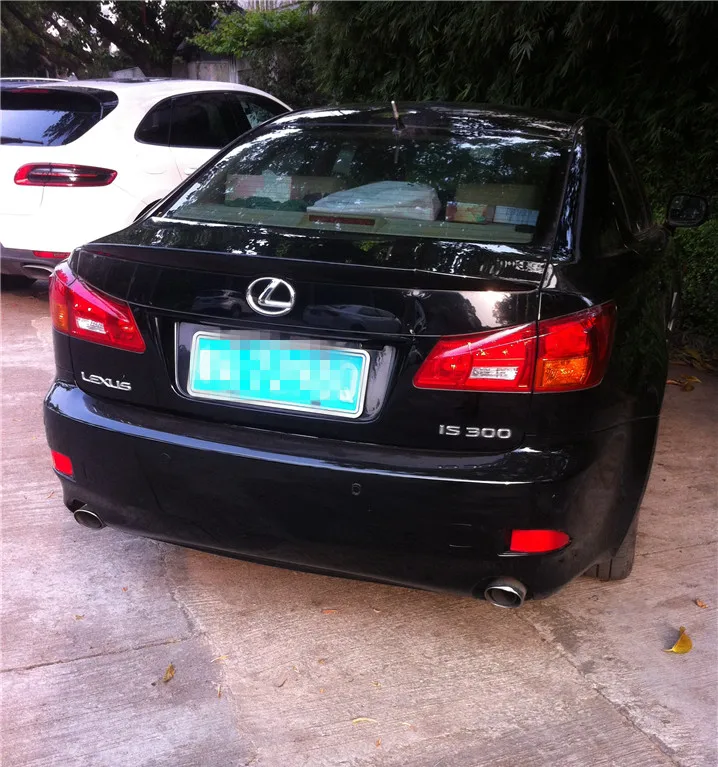 Спойлер для LEXUS IS200 2006-2011 высококачественный спойлер из АБС-пластика заднего
