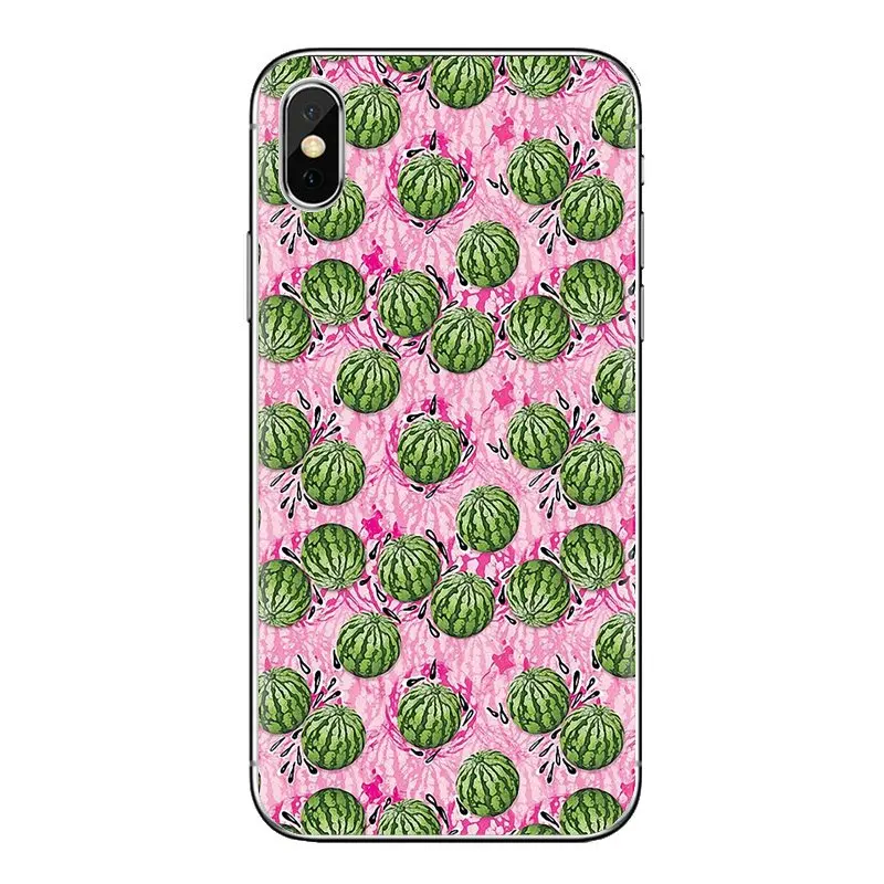 Cartoon Watermelon Fruit Summer TPU Case Covers For Sony Xperia Z Z1 Z2 Z3 Z5 compact M2 M4 M5 E3 T3 XA Aqua LG G4 G5 G3 G2 Mini |