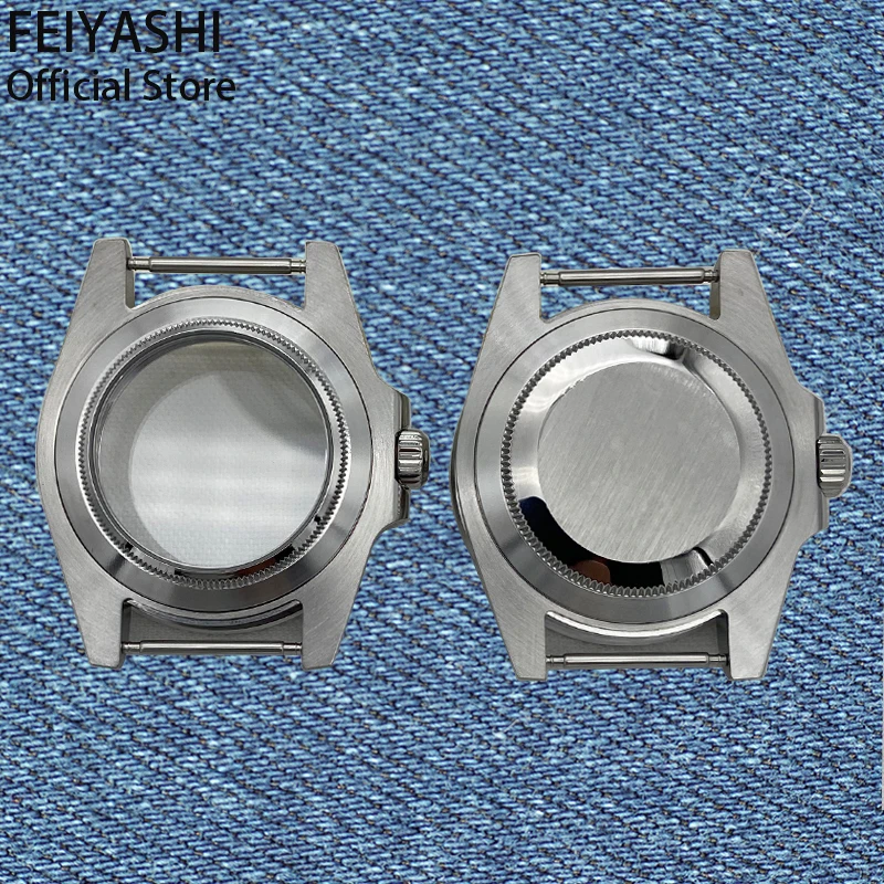 Мужские аксессуары для часов 40 мм чехлы из нержавеющей стали сапфировое стекло