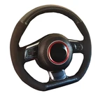 Ручное шитье, искусственная замша, углеродное волокно для Audi TT TTS (8J) 2006-2014 A3 S3 (8P) Sportback 2008-12