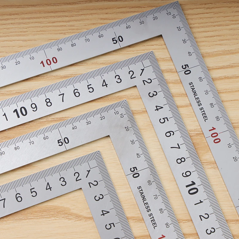 Линейка угловая 90 градусов L образная из нержавеющей стали|Линейки| |