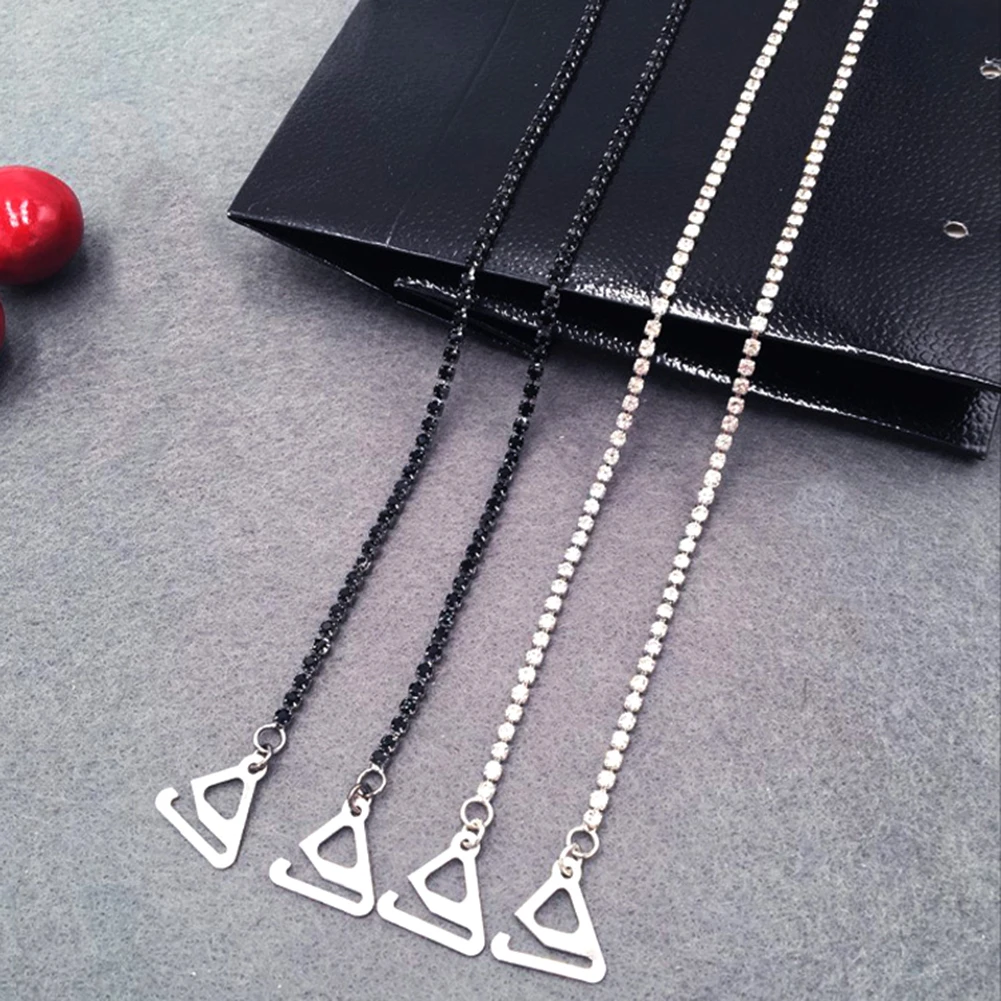 

Sexy Rhinestone Bra Straps For Women Elegant Crystal Bra Shoulder Accessories