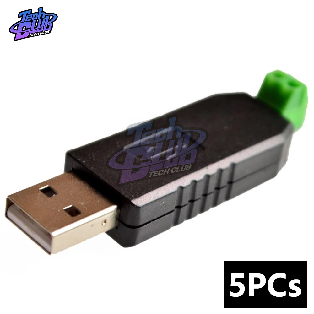 5 шт. CH340 USB к RS485 485 конвертер адаптер модуль PL2303HX Compitable 2 0 1 1|Детали и аксессуары для