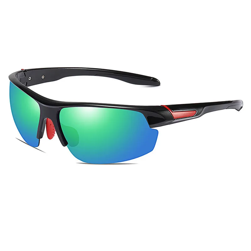 Модные уличные спортивные солнцезащитные очки Мужские поляризационные для