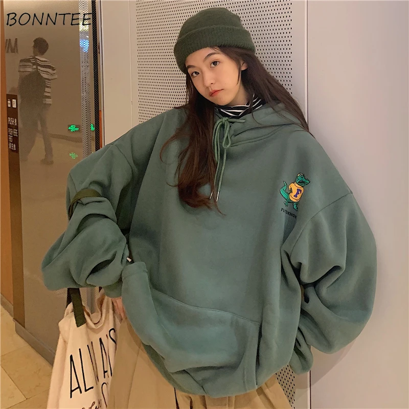 Толстовка женская утепленная бархатная в Корейском стиле повседневный свитшот с