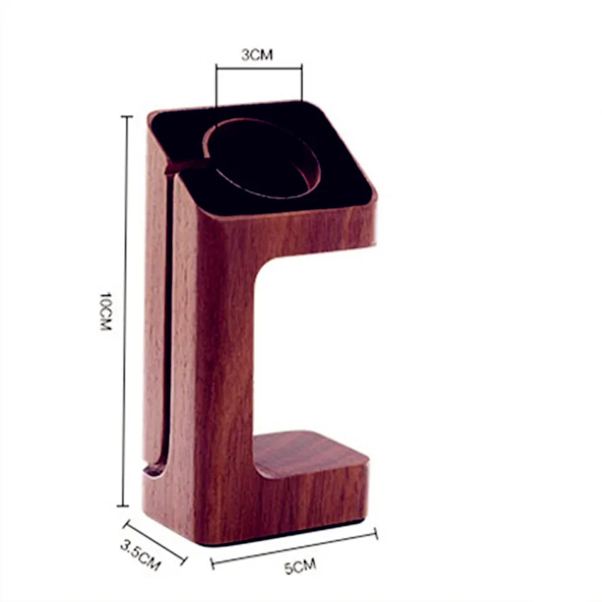 Док станция деревянная для смарт часов Apple Watch 4/3/2/1|Беспроводные зарядные