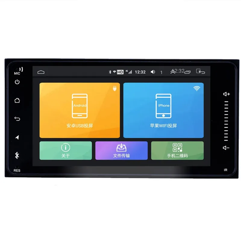 Автомобильный мультимедийный плеер на Android для toyota corolla универсальный