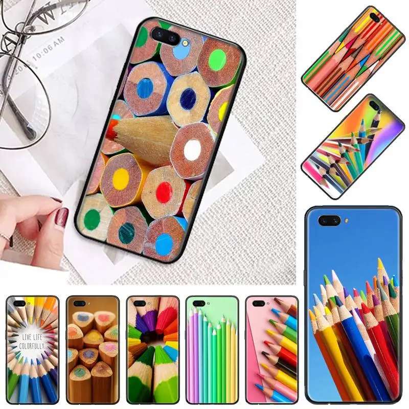 

Colored pencil painting Phone Case For OPPO A ax 3 5 3 37 57 59 37 73 75 83 71 2018 11 1k s PRO shell cover funda