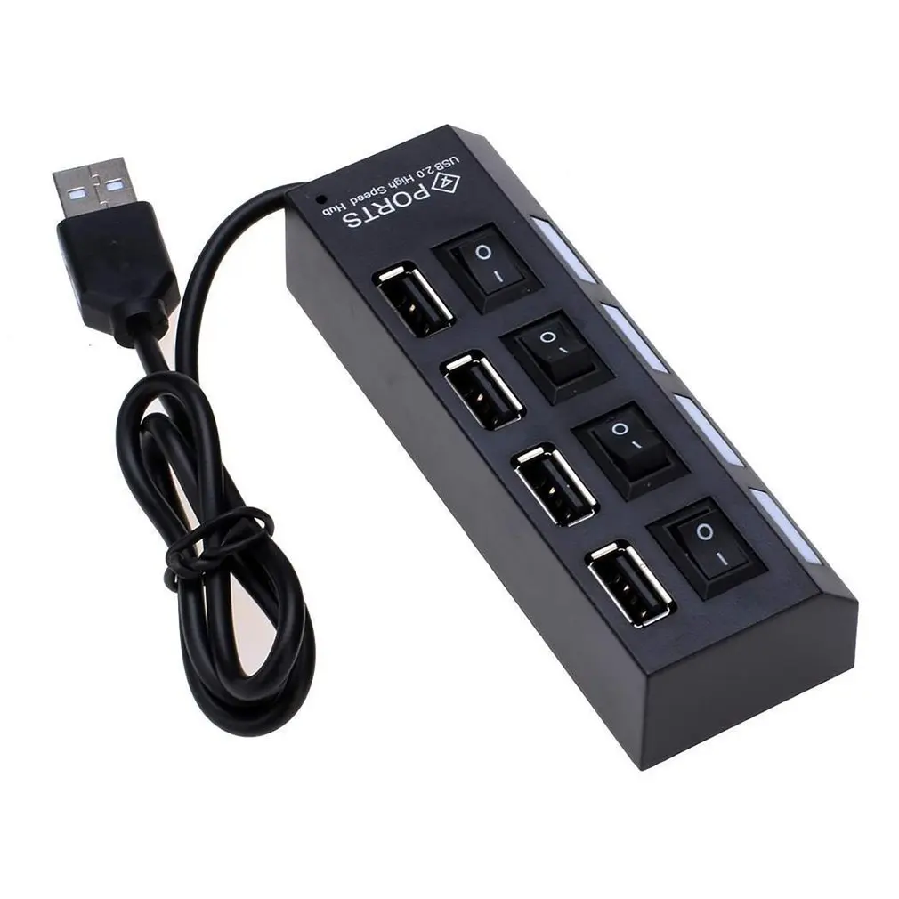 

Сетевое зарядное устройство с 4 USB-портами, USB 2,0