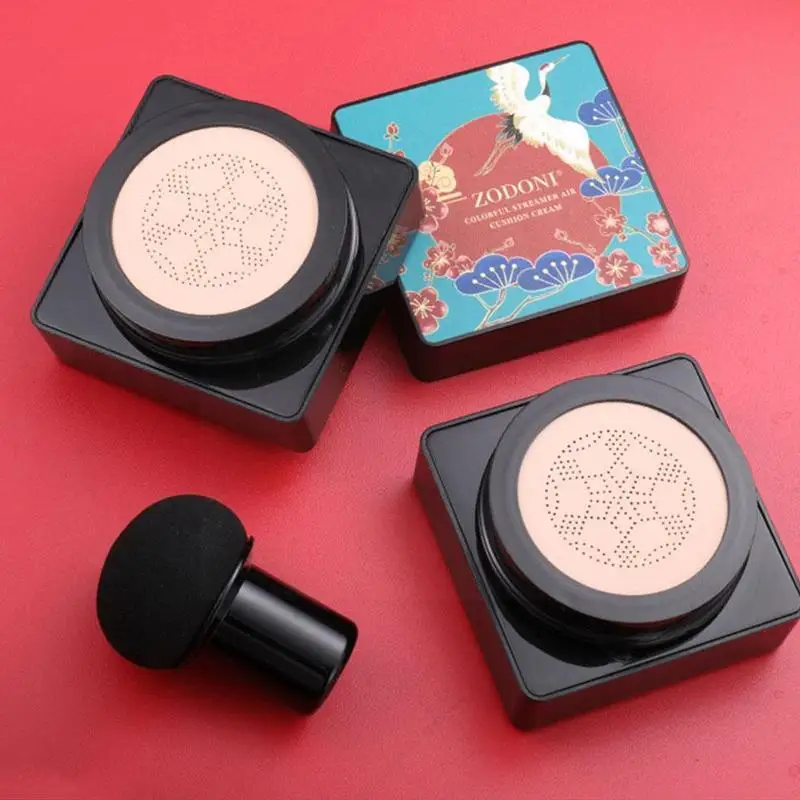 

Mushroom Air Cushion Cc Cream Natural Moisturizing Waterproof Foundation Bb Facecosmetic Whitening Makeup Cream Concea D7i0