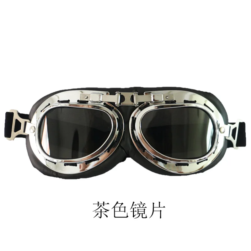 

Harley Goggles Motorcycle Riding Goggles Retro World War II Glasses Dustproof Windbreak Sand Harley Helmet Goggles