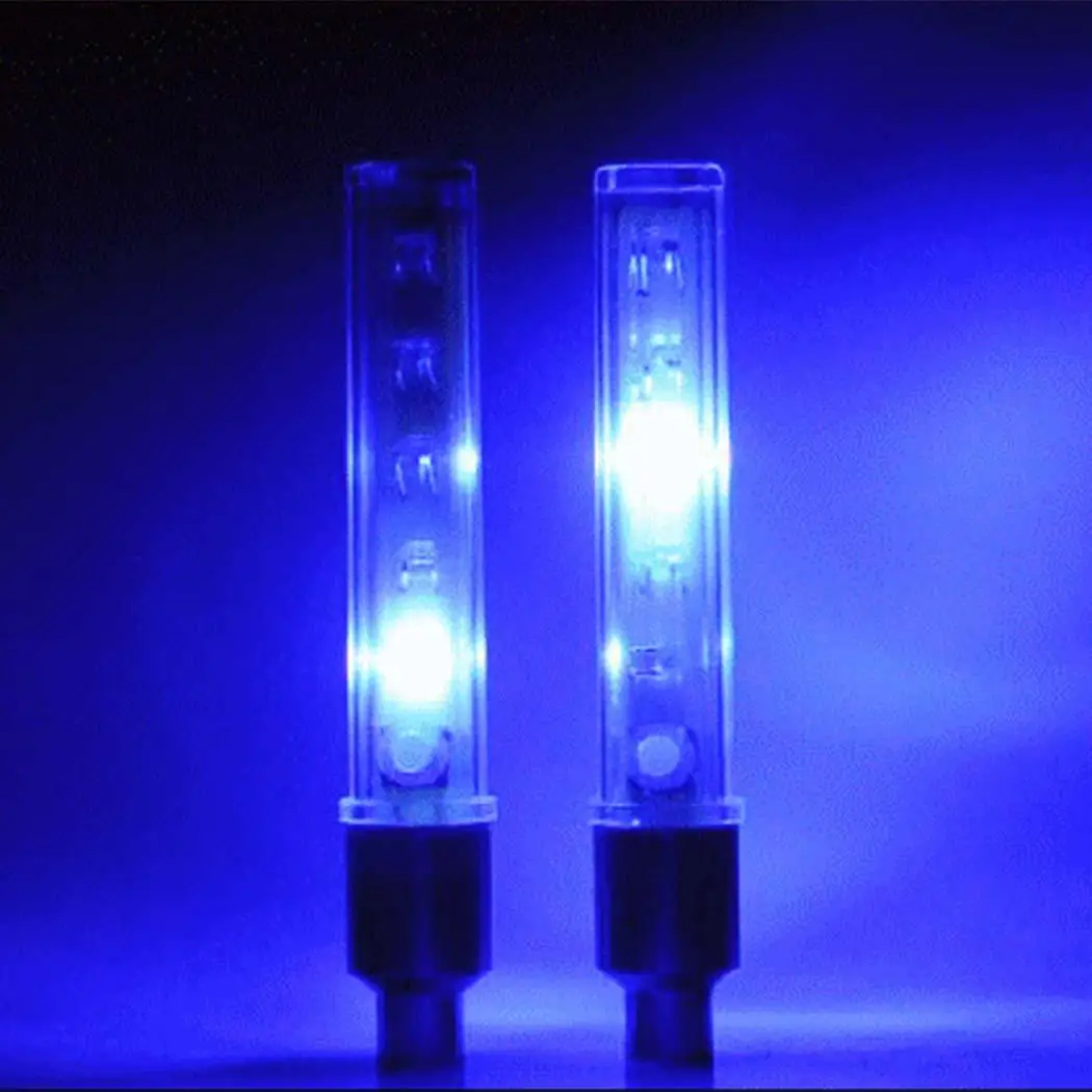 Горная дорога велосипед шины огни клапан 5 светодиодный флэш-автомобиль мотоцикл