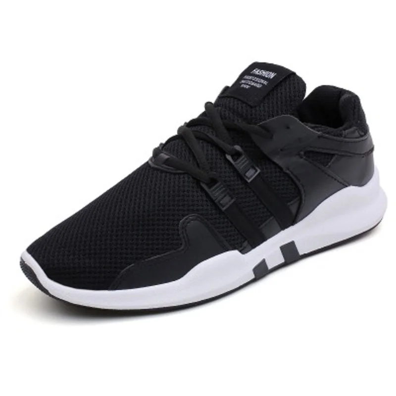 Новинка 2019 года модная мужская обувь дышащая односеточный Повседневный белый