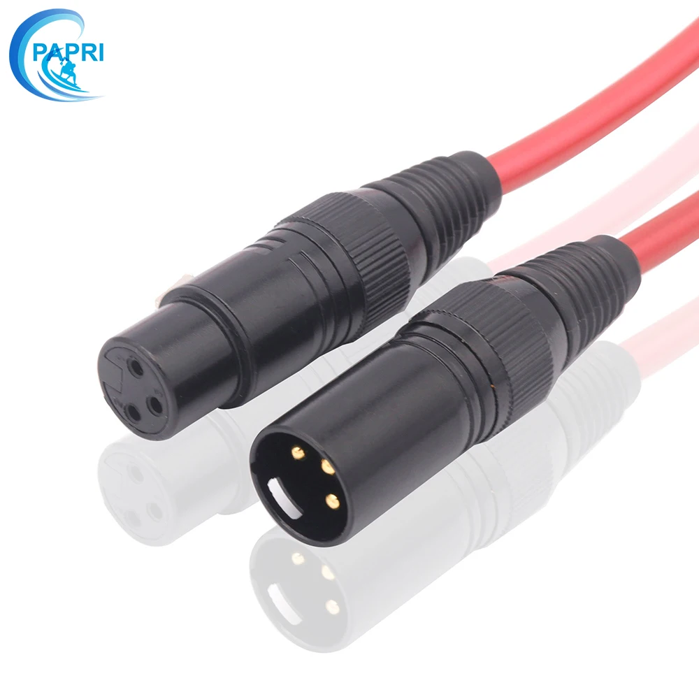 PAPRI S-7XLR 6N OCC однокристальный медный кабель 3 ядра XLR баланс линии соединения