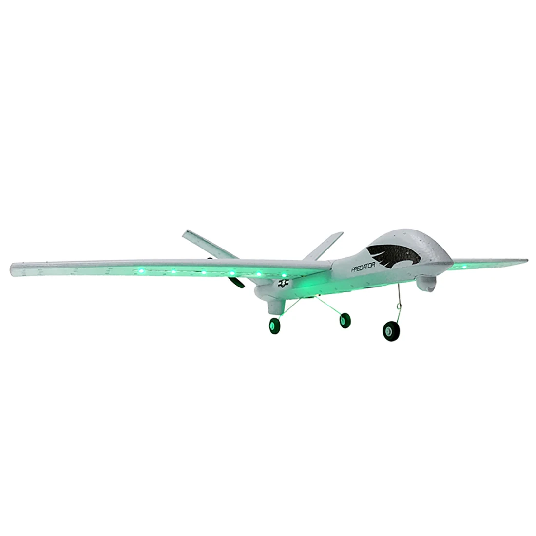 Z51 2 4G 3CH RC Самолет без камеры 20 минут Fligt Time Gliders светодиодный ручной разброс