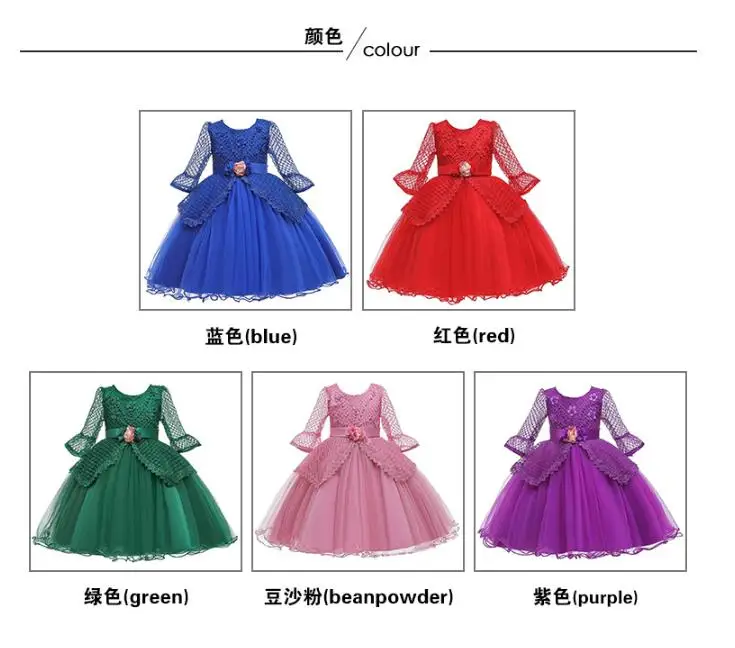 Летнее платье-пачка для девочек платья детская одежда Свадебные мероприятия