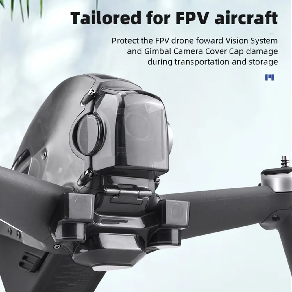 Cubierta integrada para c&aacute;mara DJI Combo FPV, Protector fijo hacia abajo para lente Visual-2