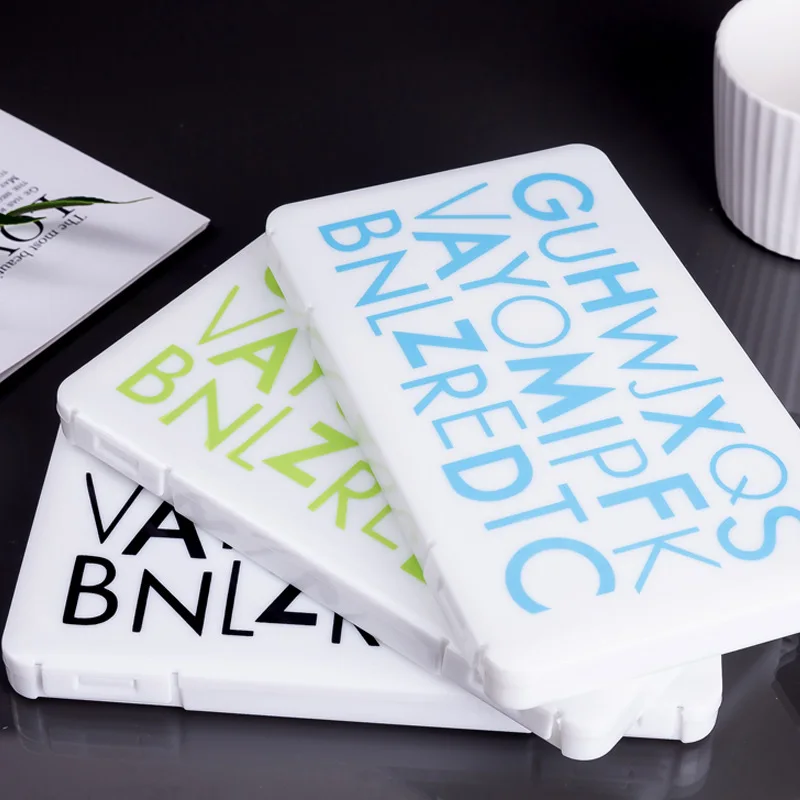 Одноразовая маска коробка для хранения прямоугольная банковских карт Билл